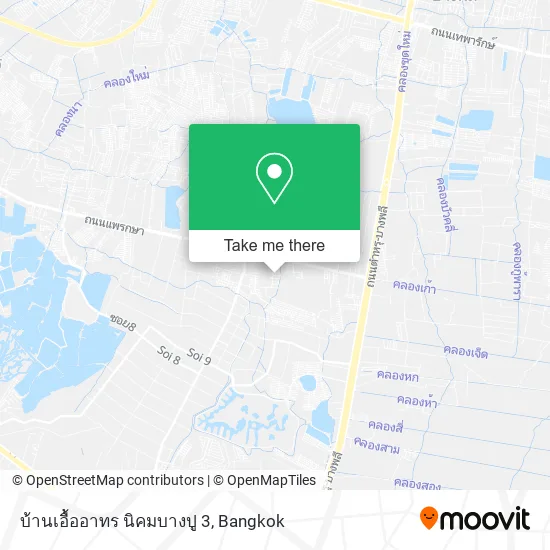 บ้านเอื้ออาทร นิคมบางปู 3 map
