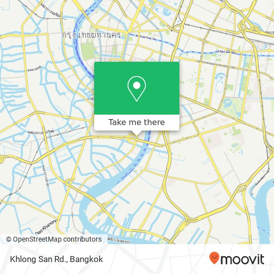 Khlong San Rd. map