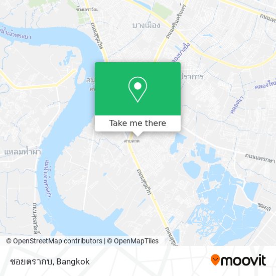 ซอยตรากบ map