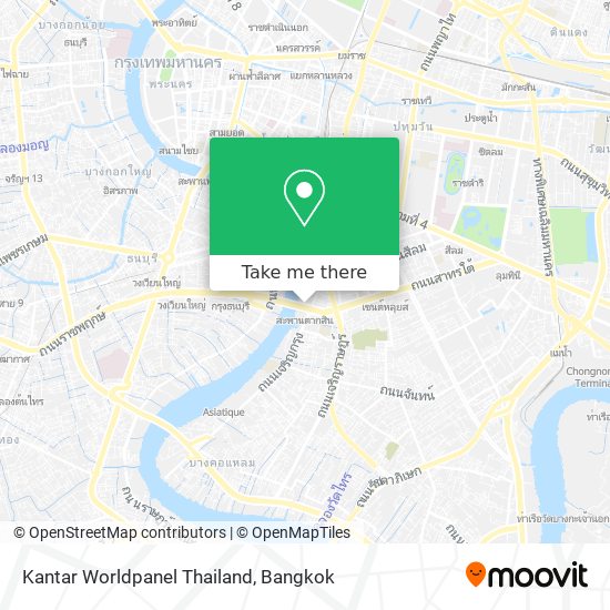 Kantar Worldpanel Thailand map