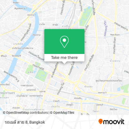รถเมล์ สาย 8 map