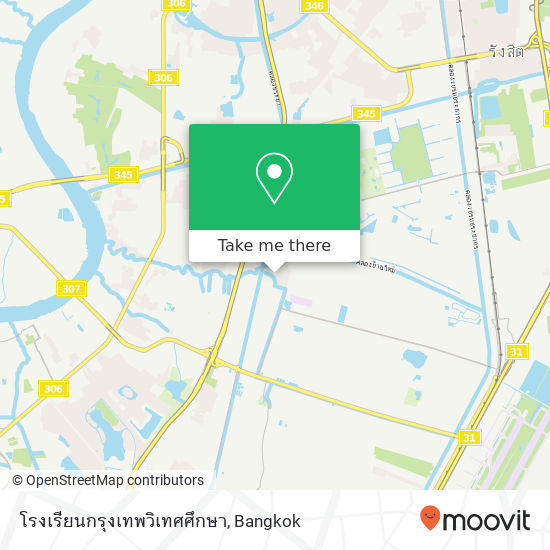 โรงเรียนกรุงเทพวิเทศศึกษา map