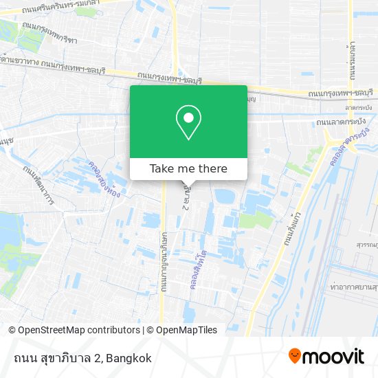 ถนน สุขาภิบาล 2 map