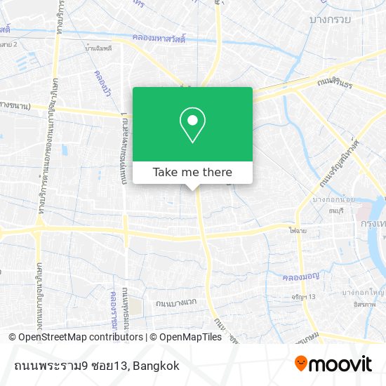 ถนนพระราม9 ซอย13 map