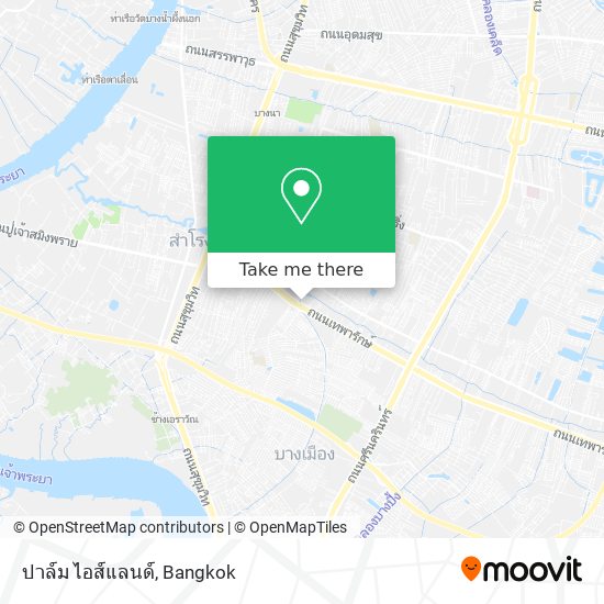 ปาล์ม ไอส์แลนด์ map