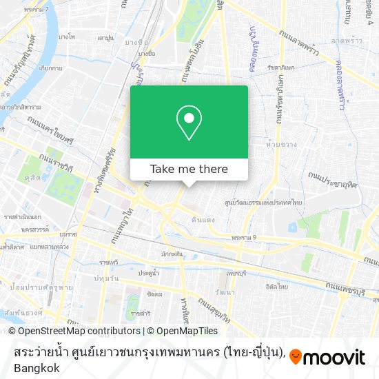 สระว่ายน้ำ ศูนย์เยาวชนกรุงเทพมหานคร (ไทย-ญี่ปุ่น) map