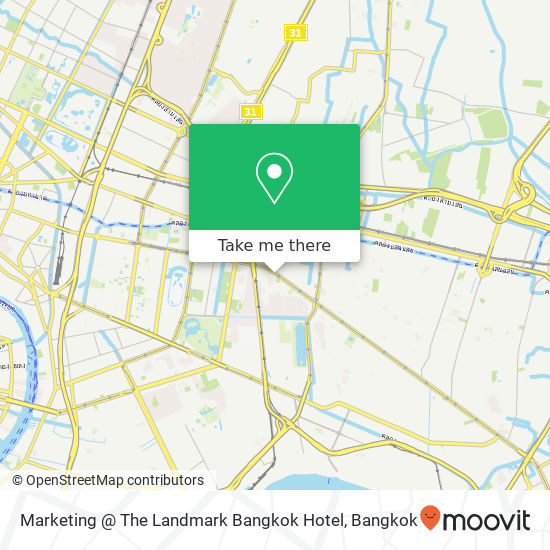 Marketing @ The Landmark Bangkok Hotel map