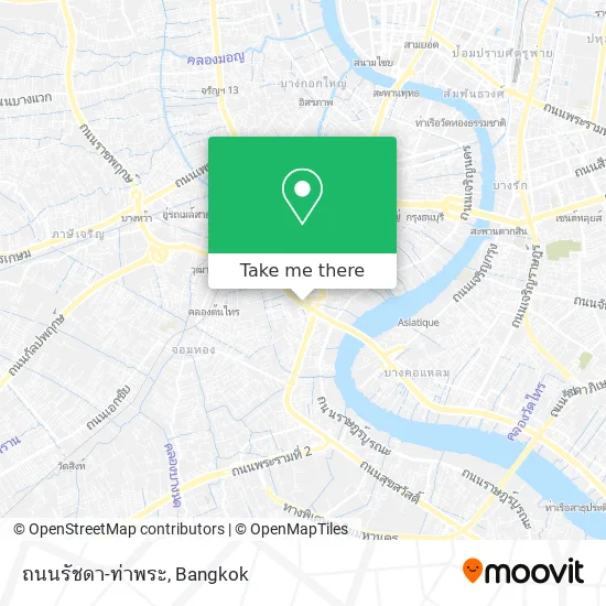 ถนนรัชดา-ท่าพระ map