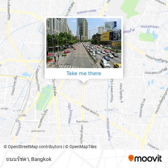 ถนนรัชดา map