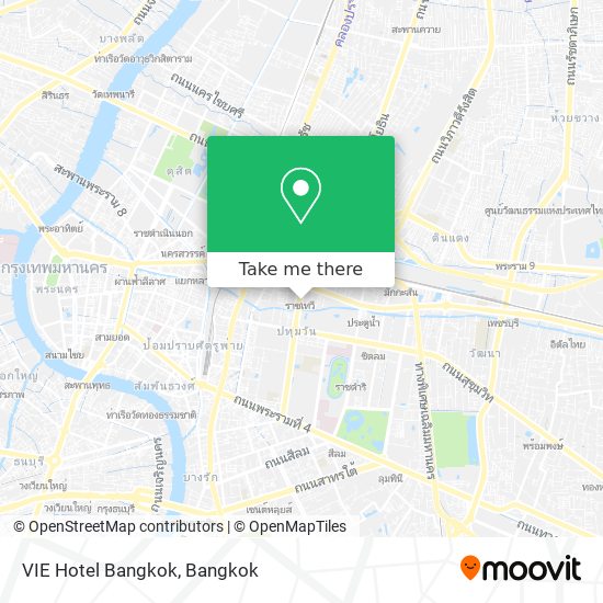 VIE Hotel Bangkok map