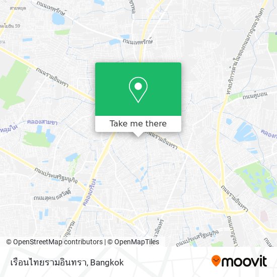 เรือนไทยรามอินทรา map