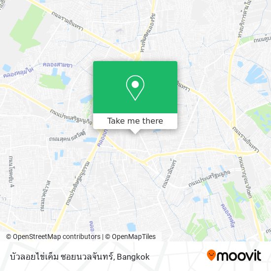 บัวลอยไข่เค็ม ซอยนวลจันทร์ map