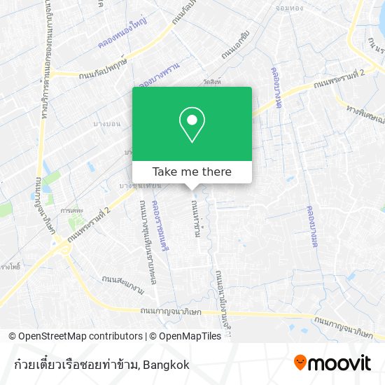 ก๋วยเตี๋ยวเรือซอยท่าข้าม map