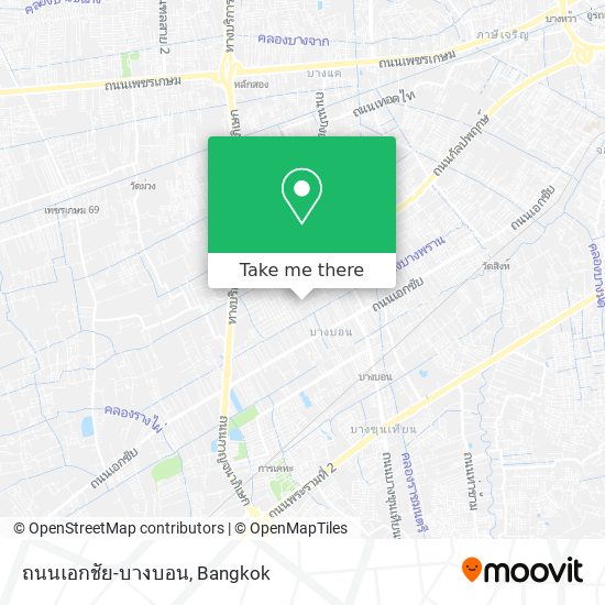 ถนนเอกชัย-บางบอน map