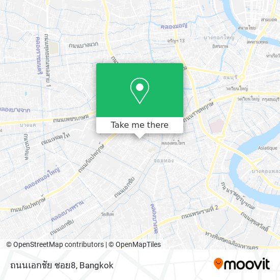 ถนนเอกชัย ซอย8 map