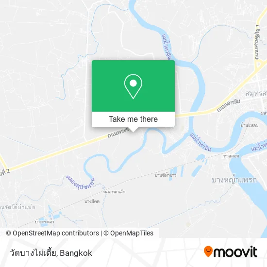 วัดบางไผ่เตี้ย map