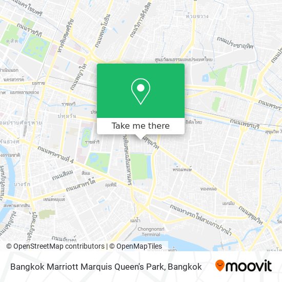 Bangkok Marriott Marquis Queen's Park map