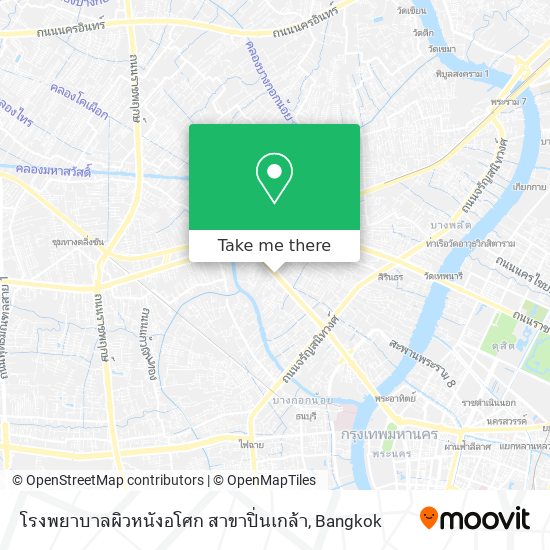 โรงพยาบาลผิวหนังอโศก สาขาปิ่นเกล้า map