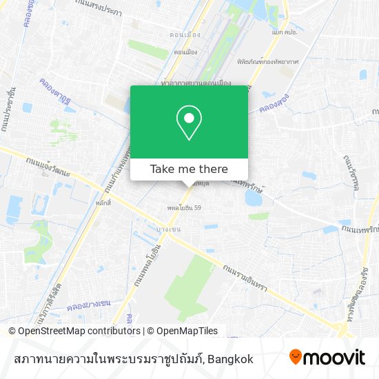 สภาทนายความในพระบรมราชูปถัมภ์ map