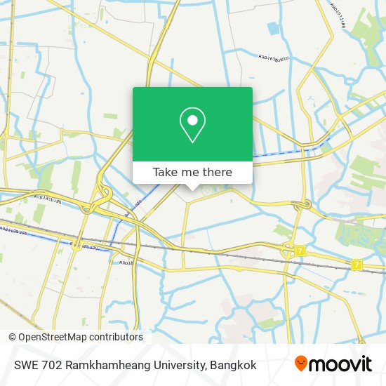 SWE 702 Ramkhamheang University map