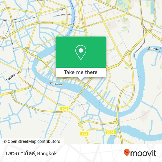 แขวงบางโคล่ map