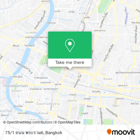 75/1 ถนน พระราม6 map