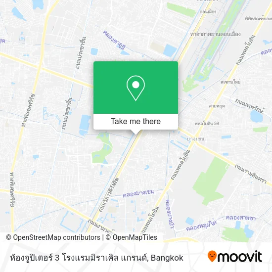 ห้องจูปิเตอร์ 3 โรงแรมมิราเคิล แกรนด์ map