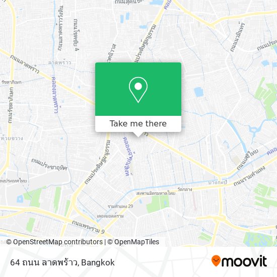 64 ถนน ลาดพร้าว map