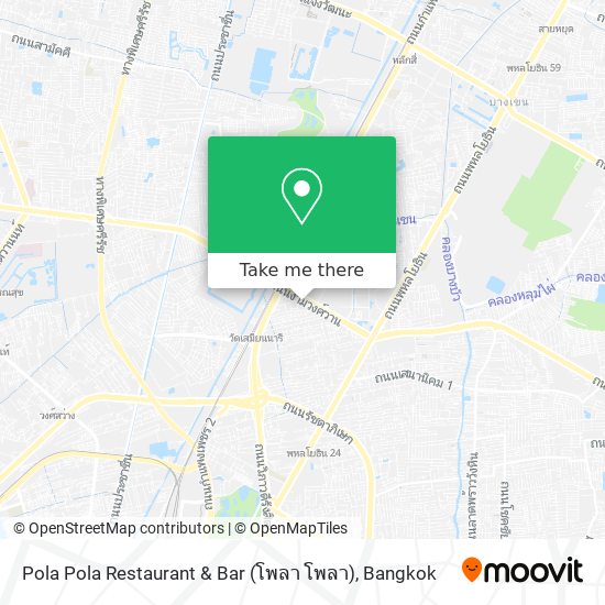 Pola Pola Restaurant & Bar (โพลา โพลา) map