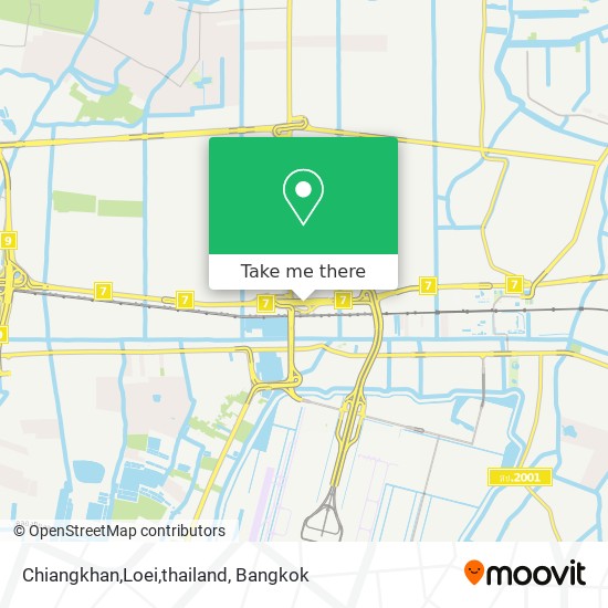 Chiangkhan,Loei,thailand map