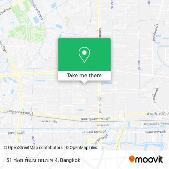 51 ซอย พัฒนาชนบท 4 map