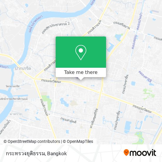 กระทรวงยุติธรรม map