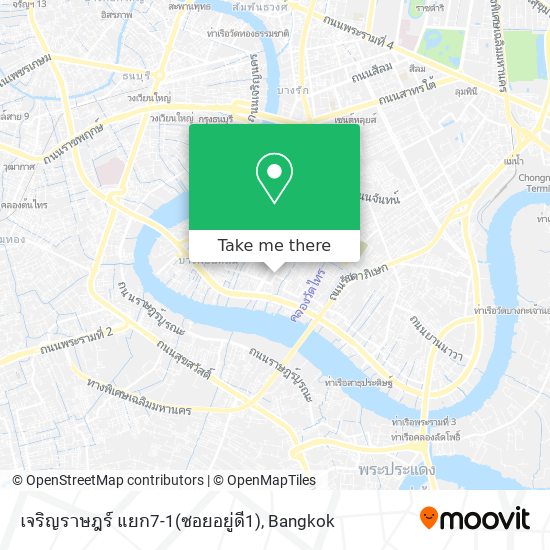 เจริญราษฎร์ แยก7-1(ซอยอยู่ดี1) map