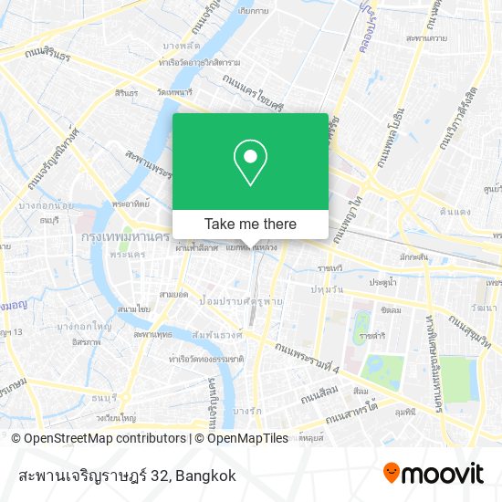 สะพานเจริญราษฎร์ 32 map