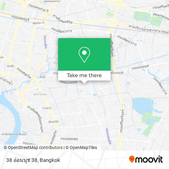 38 อ่อนนุช 38 map