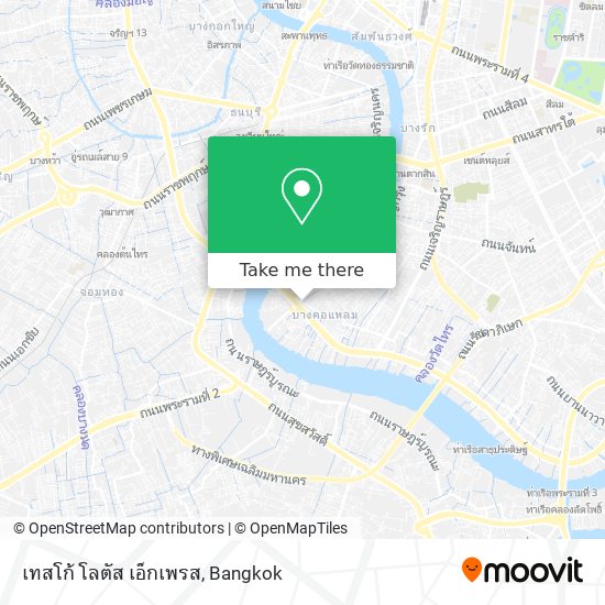 เทสโก้ โลตัส เอ็กเพรส map