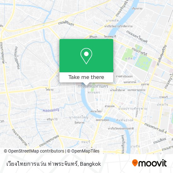 เวียงไทยการแว่น ท่าพระจันทร์ map