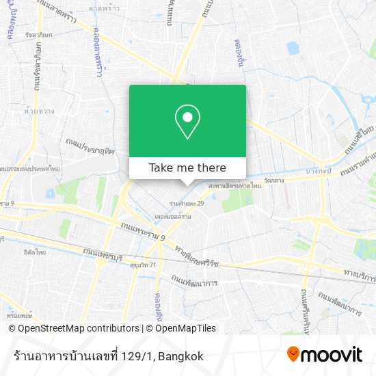 ร้านอาหารบ้านเลขที่ 129/1 map