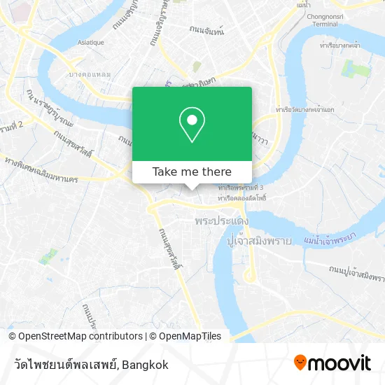 วัดไพชยนต์พลเสพย์ map