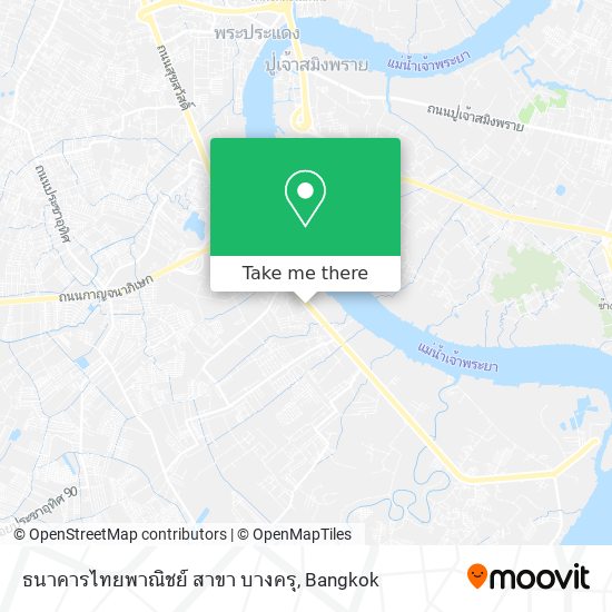 ธนาคารไทยพาณิชย์ สาขา บางครุ map