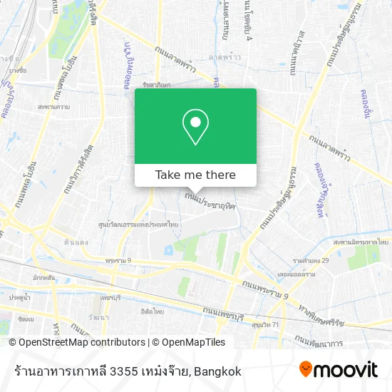 ร้านอาหารเกาหลี 3355 เหม๋งจ๊าย map