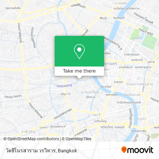 วัดชิโนรสาราม วรวิหาร map