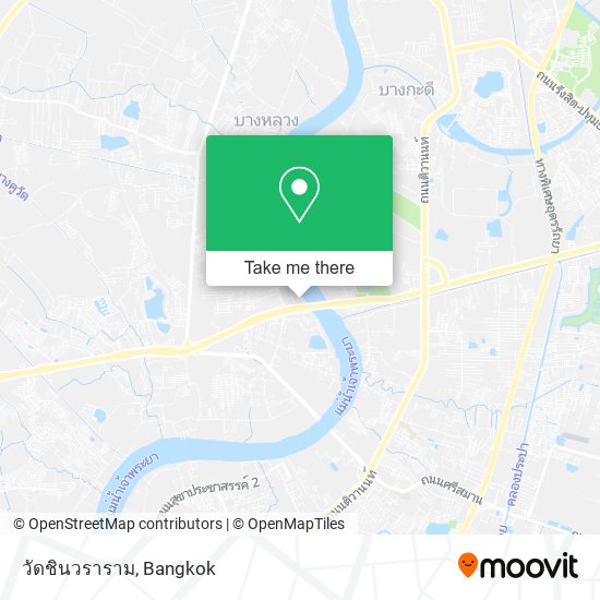 วัดชินวราราม map