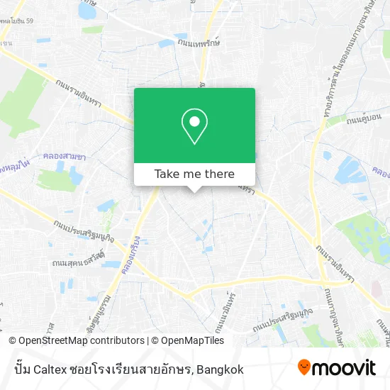ปั๊ม Caltex ซอยโรงเรียนสายอักษร map