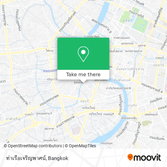 ท่าเรือเจริญพาศน์ map