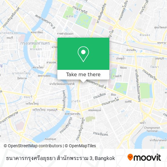 ธนาคารกรุงศรีอยุธยา สำนักพระราม 3 map