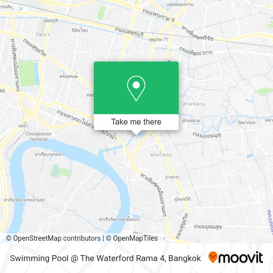 Swimming Pool @ The Waterford Rama 4 map