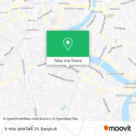 6 ซอย สุขสวัสดิ์ 26 map
