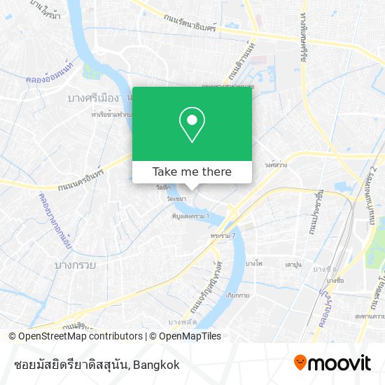 ซอยมัสยิดรียาดิสสุนัน map