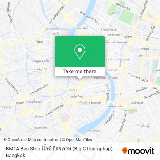 BMTA Bus Stop บิ๊กซี อิสรภาพ (Big C Itsaraphap) map